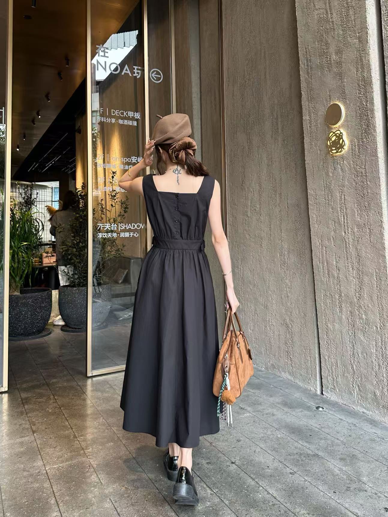 PR4DA トライアングルロゴ ノースリーブドレス【50％割引+送料無料】