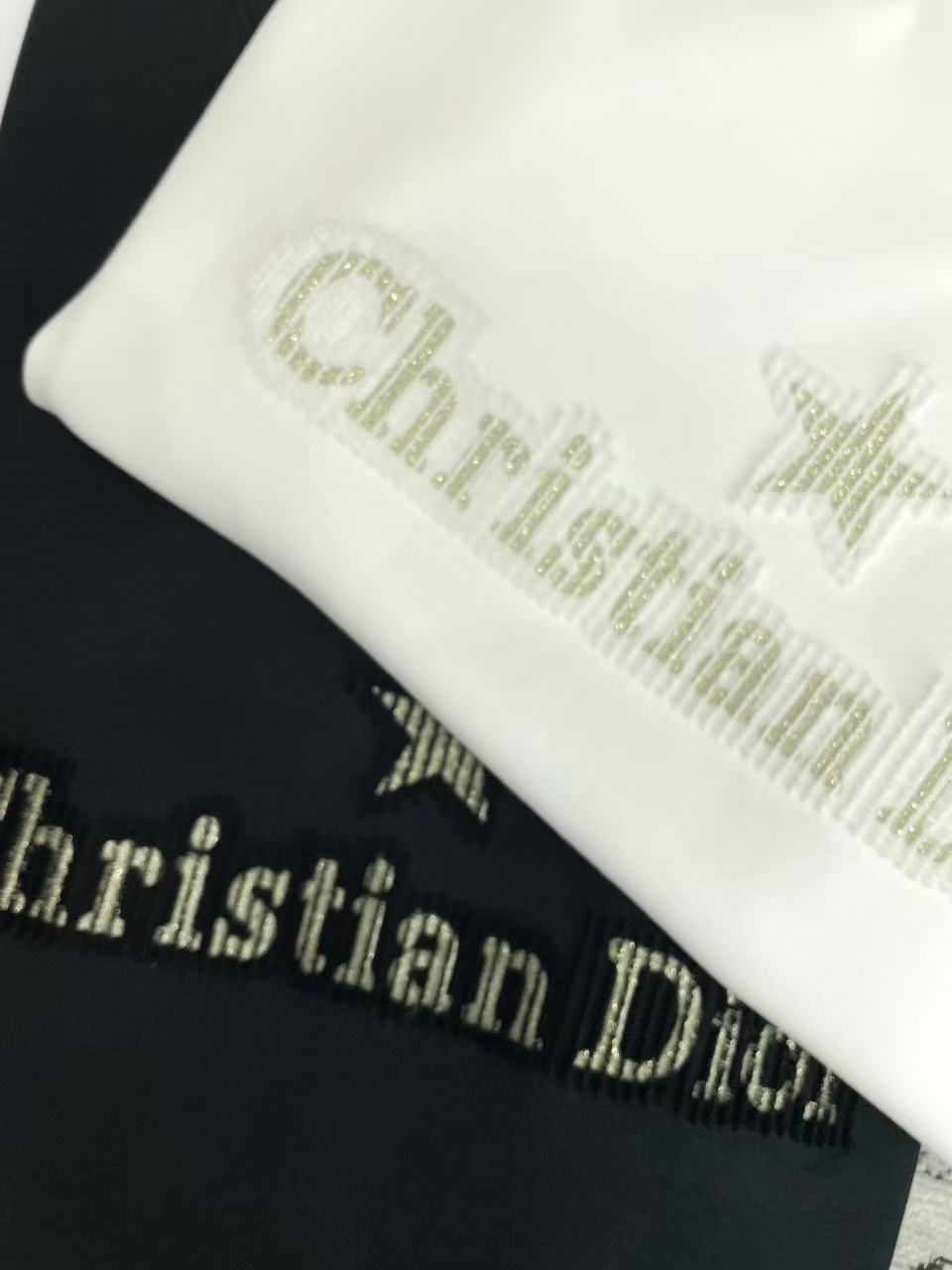 DI0R金糸の星＆文字Tシャツ【50％割引+送料無料】