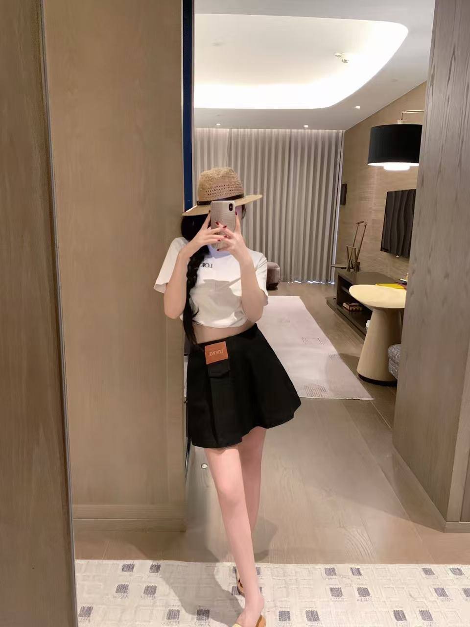 LV ミニマル Tシャツ＆スカート 2点セット【50％割引+送料無料】