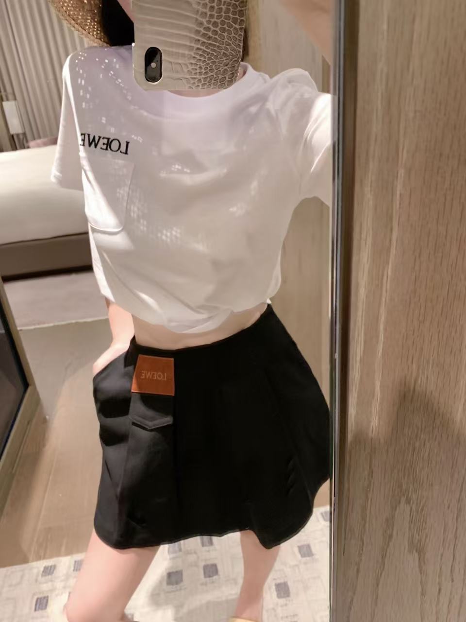 LV ミニマル Tシャツ＆スカート 2点セット【50％割引+送料無料】