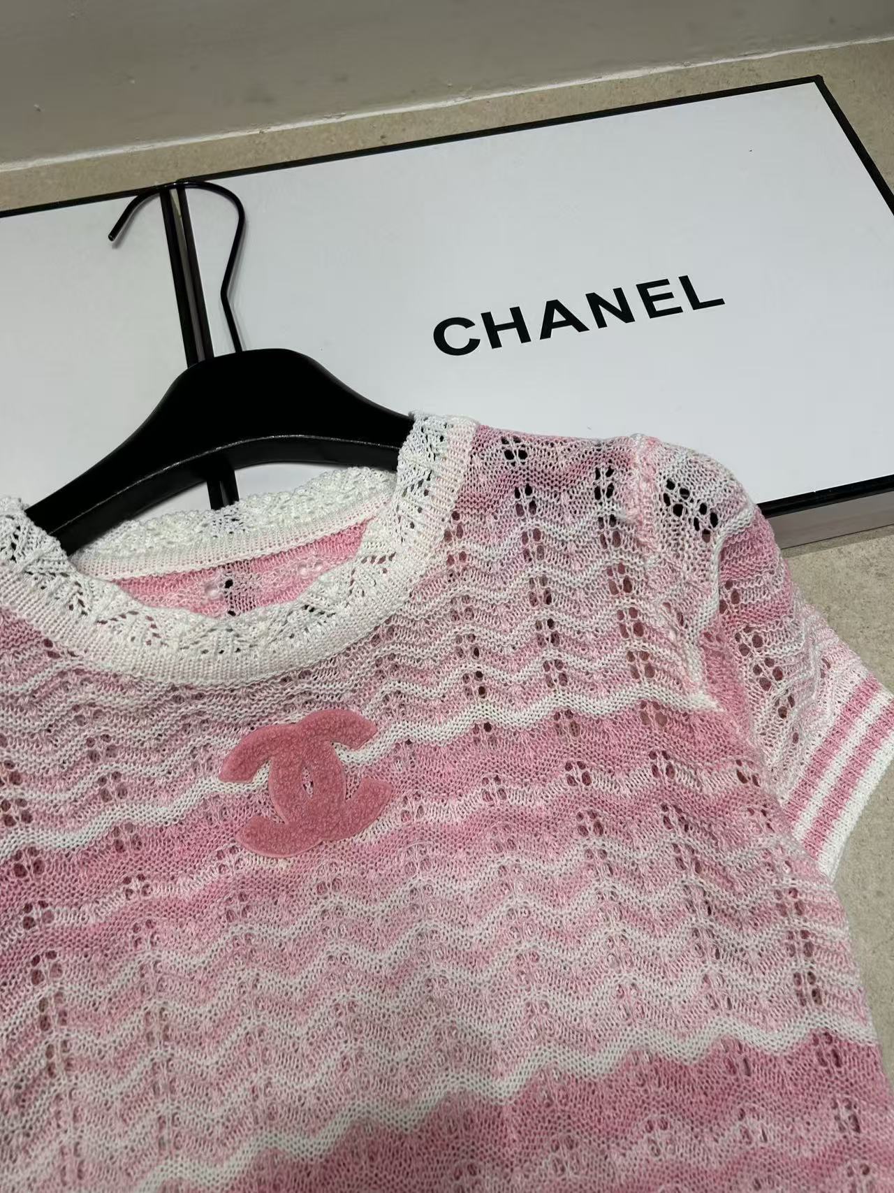 CHANE1 ダブルCウェーブウールセーター【50％割引+送料無料】