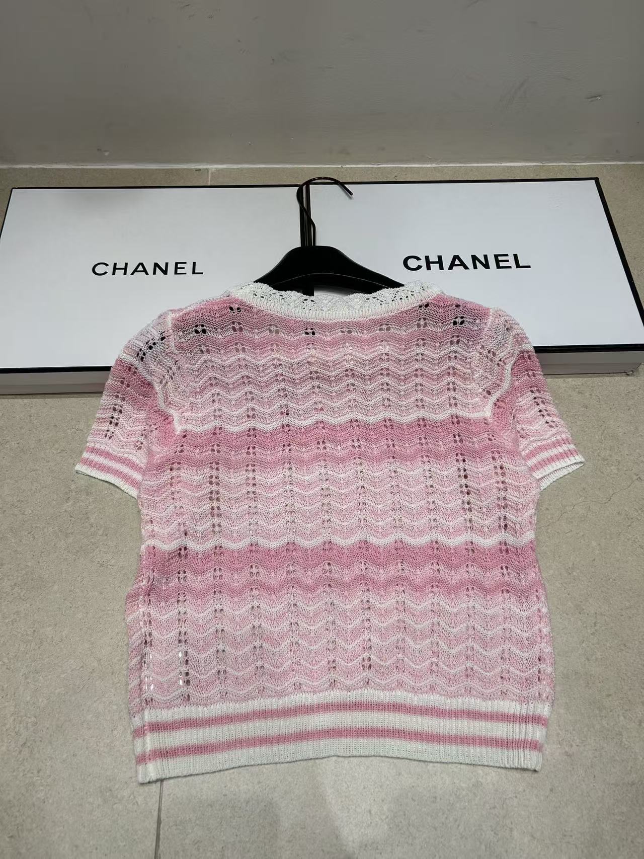 CHANE1 ダブルCウェーブウールセーター【50％割引+送料無料】