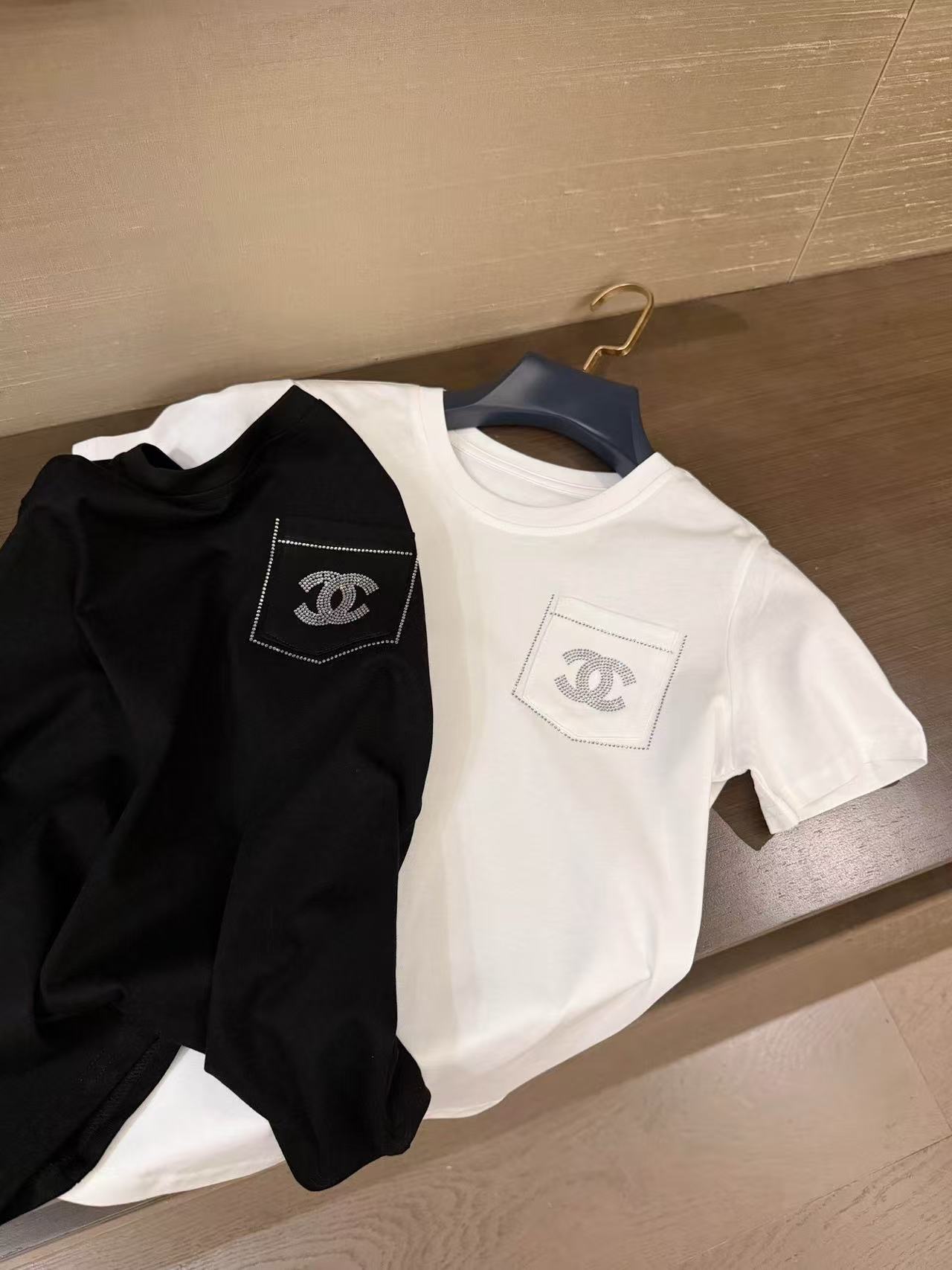 CHANE1 ダブルCポケットTシャツ【50％割引+送料無料】