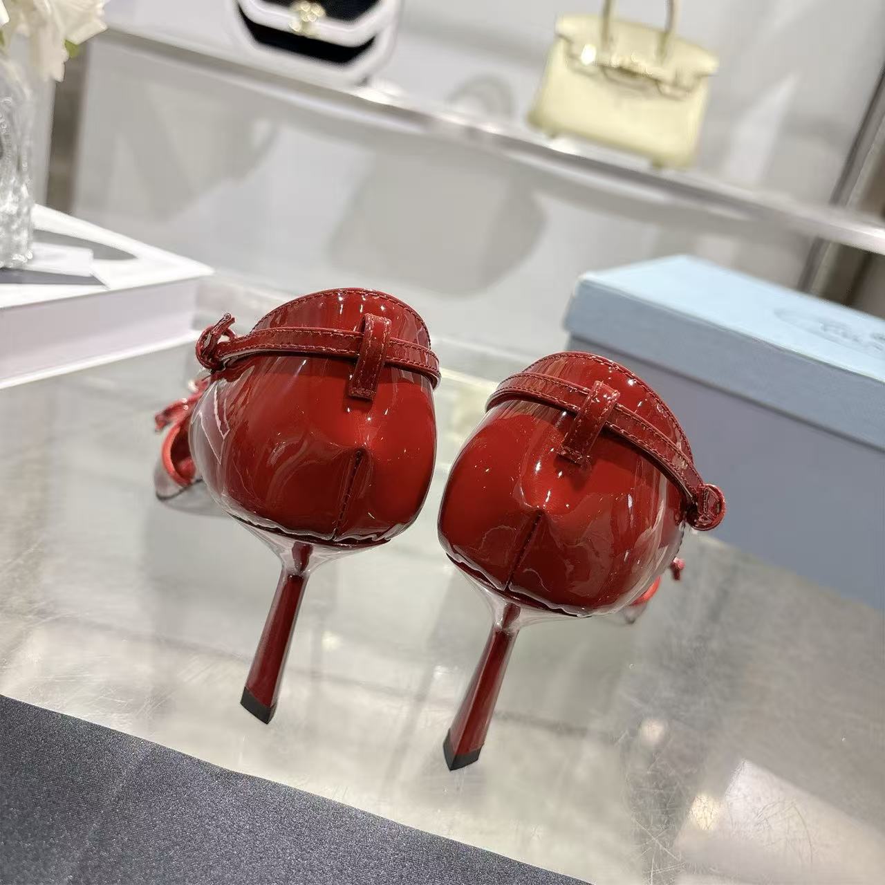 PR4DA 高品質パテントレザー ポインテッドトゥ ハイヒール【50％割引+送料無料】