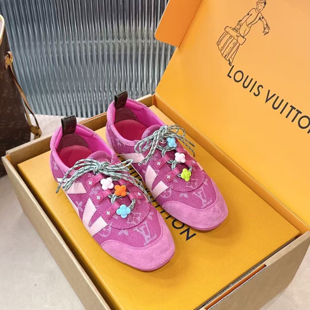 LV 高品質プリント カジュアルシューズ【50％割引+送料無料】