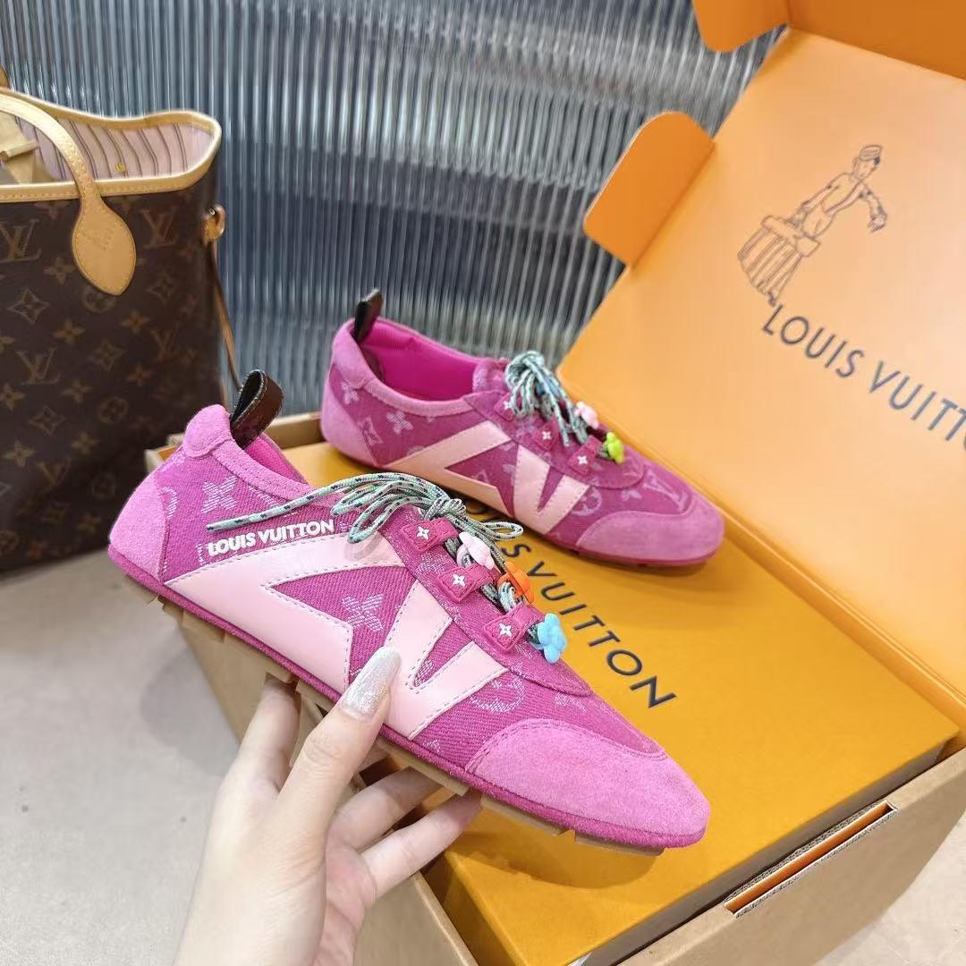 LV 高品質プリント カジュアルシューズ【50％割引+送料無料】