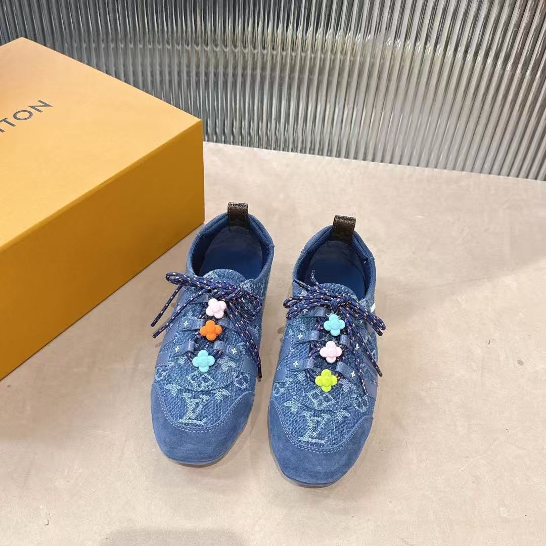 LV 高品質プリント カジュアルシューズ【50％割引+送料無料】