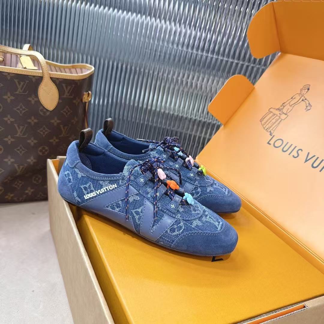 LV 高品質プリント カジュアルシューズ【50％割引+送料無料】