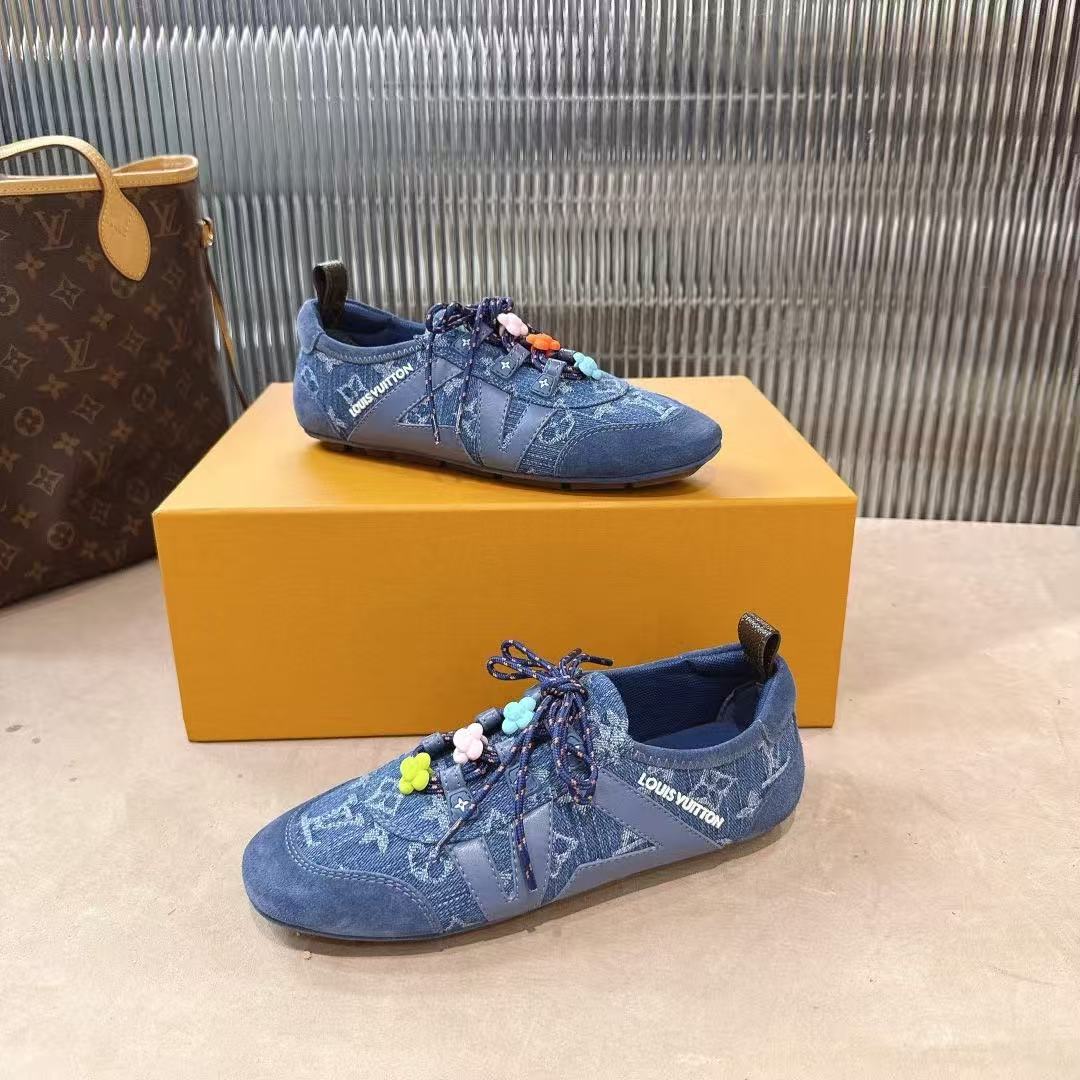 LV 高品質プリント カジュアルシューズ【50％割引+送料無料】