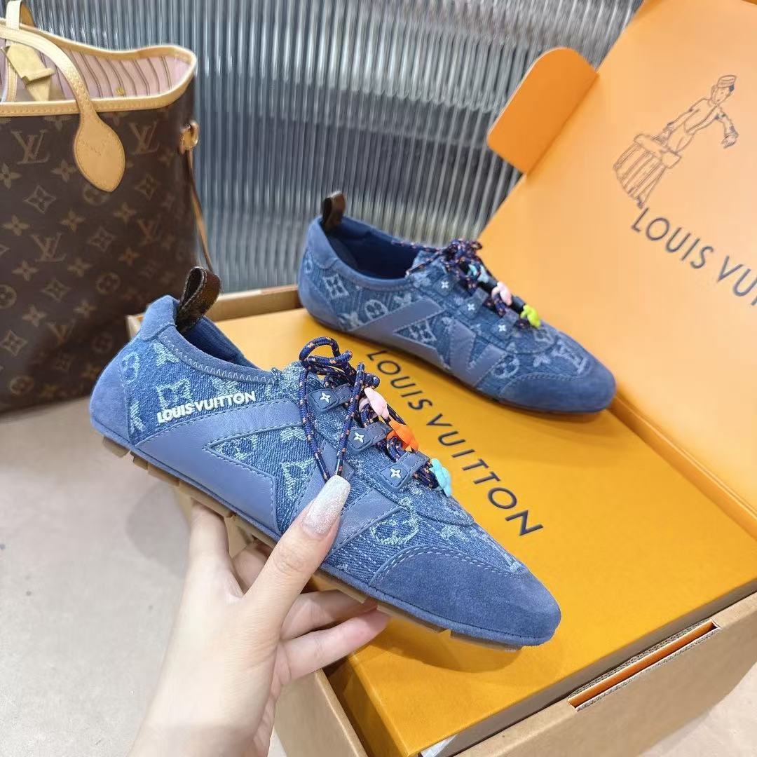 LV 高品質プリント カジュアルシューズ【50％割引+送料無料】