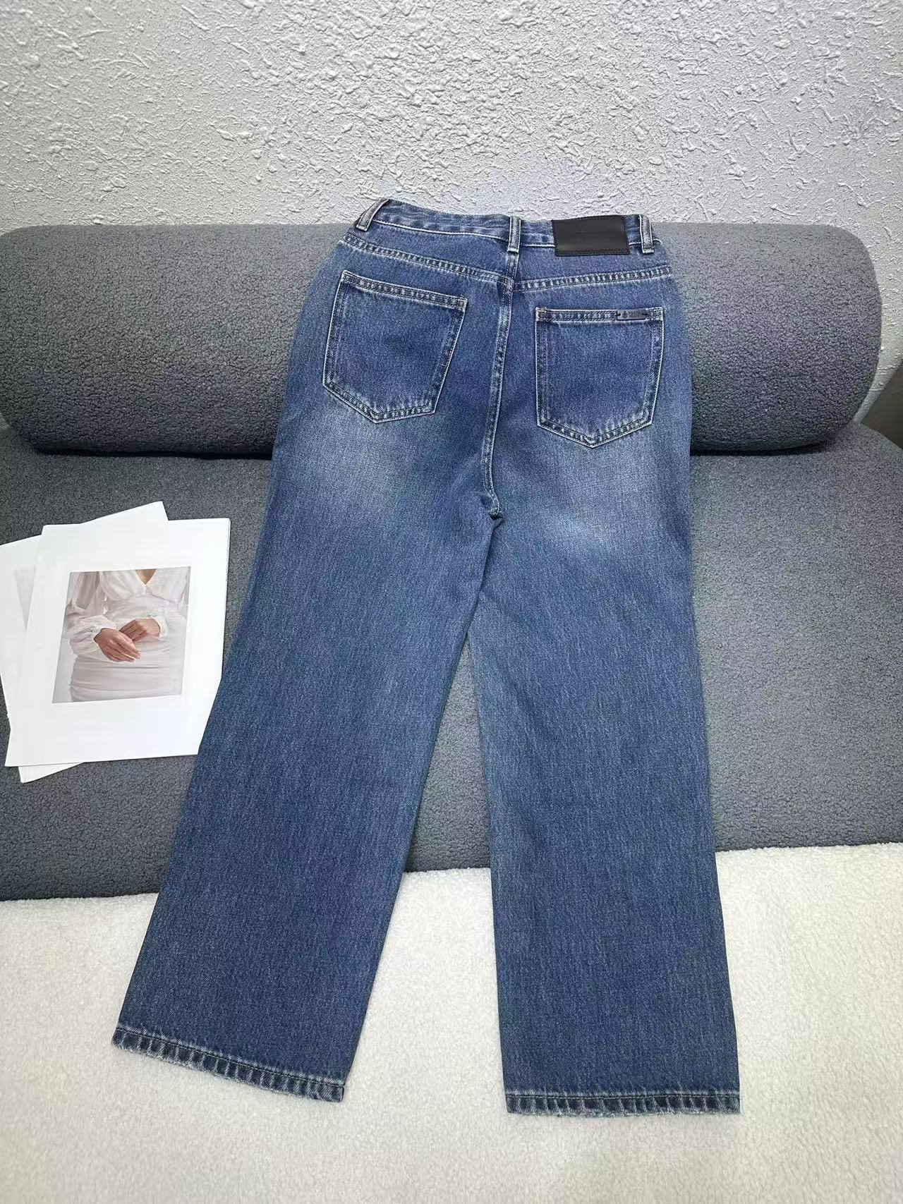 PR4DA 高品質トライアングルロゴジーンズ【50％割引+送料無料】