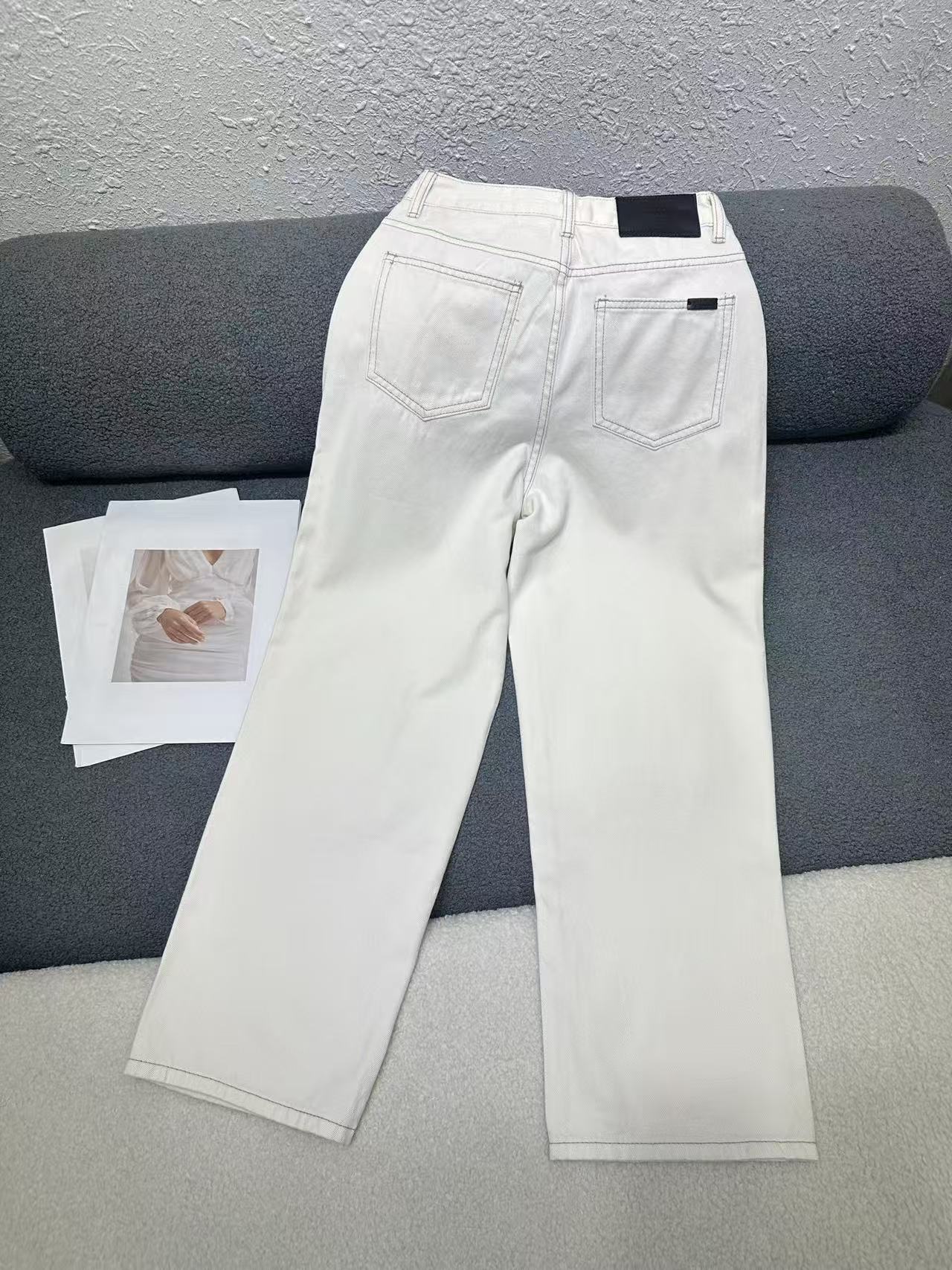 PR4DA 高品質トライアングルロゴジーンズ【50％割引+送料無料】