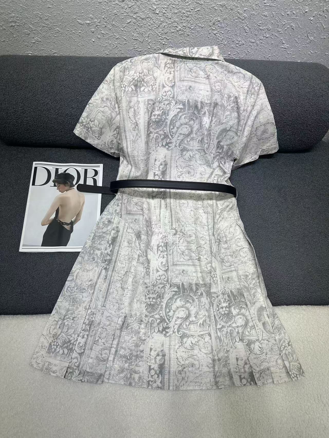 DIOR 高品質プリントドレス【50％割引+送料無料】