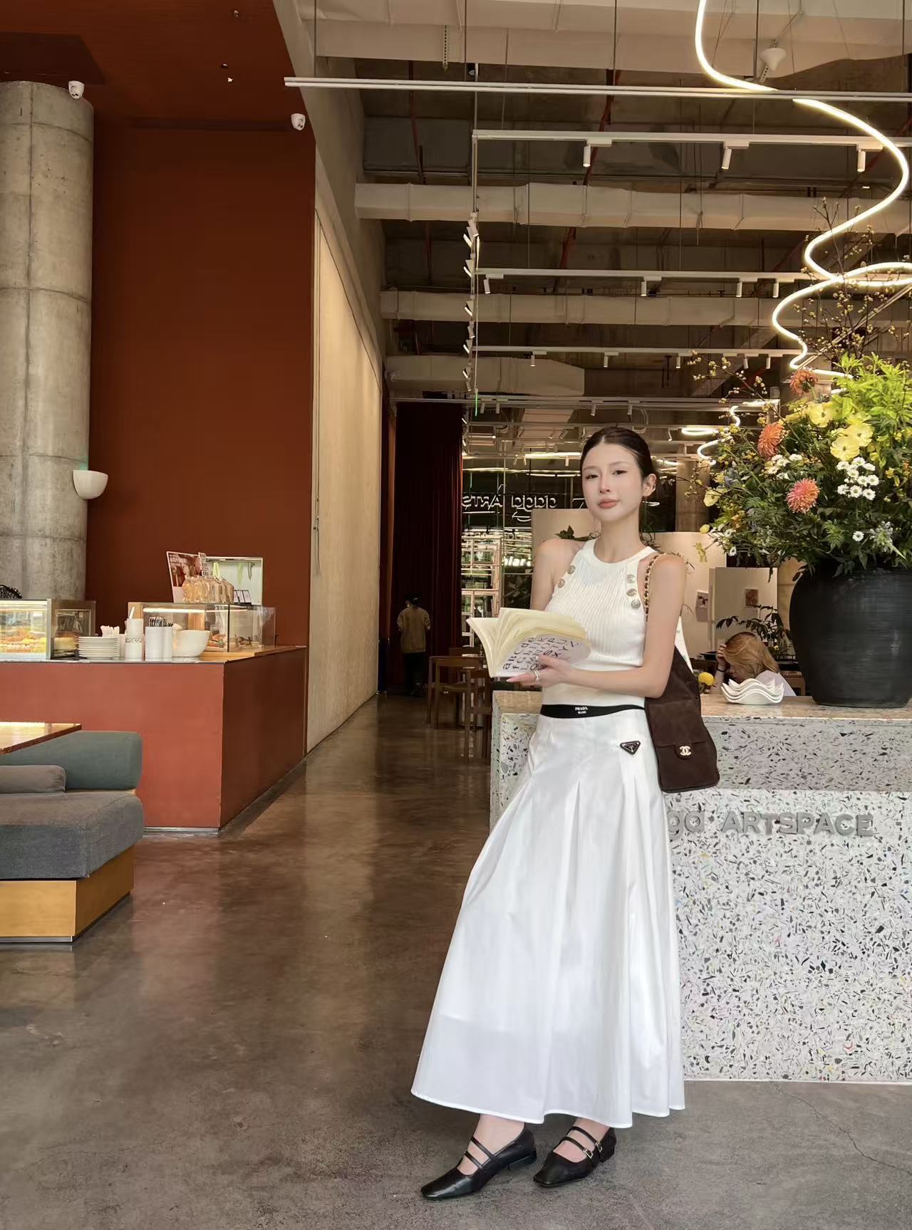 PR4DA トライアングルロゴ入り高品質スカート【50％割引+送料無料】