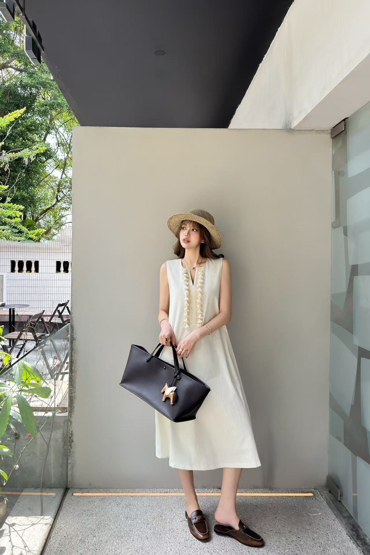 VALENTINO Vネック ベストドレス【50％割引+送料無料】