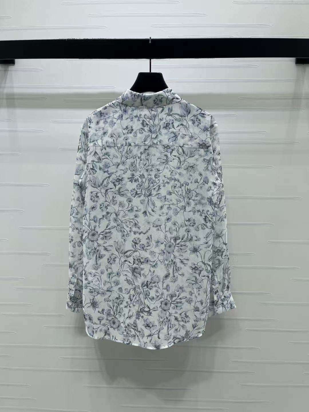 DIOR プリント ルーズフィットシャツ【50％割引+送料無料】