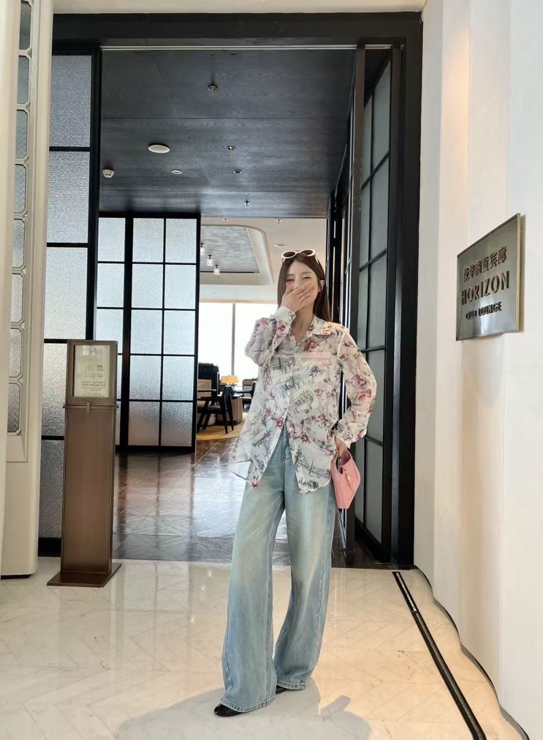 DIOR プリントシャツ【50％割引+送料無料】