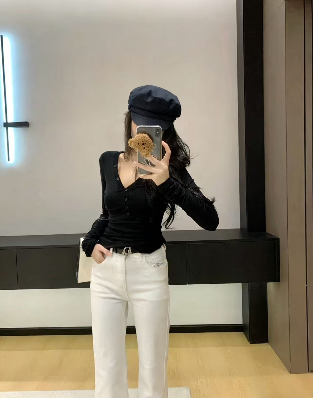 DIOR ミニマリスト クロップドデニムジーンズ【50％割引+送料無料】