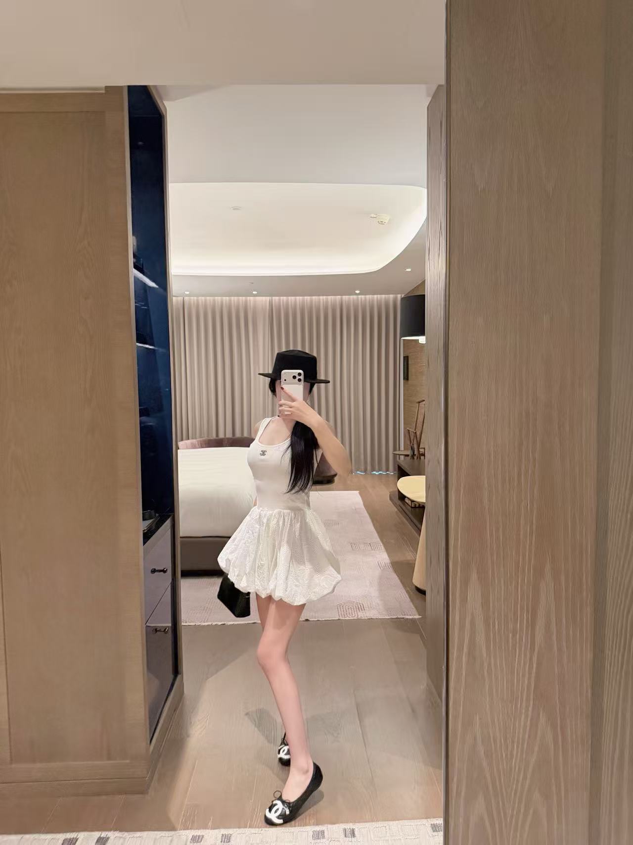 CHANE1 ダブルC ベストドレス【50％割引+送料無料】