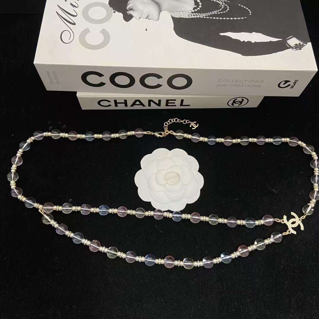 CHANE1 カラフルガラス製ウエストチェーン【50％割引+送料無料】