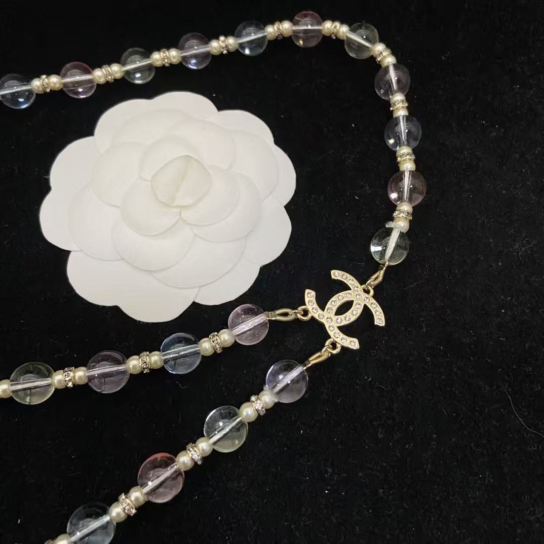 CHANE1 カラフルガラス製ウエストチェーン【50％割引+送料無料】