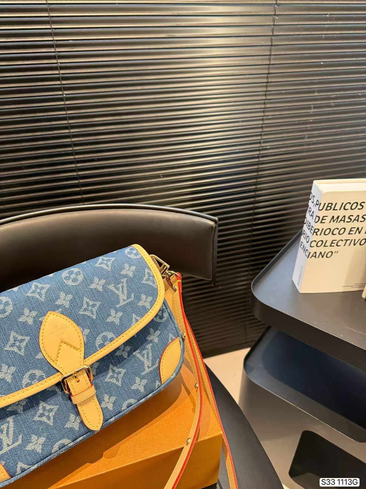 LVジャカードデニムショルダーバッグ【50％割引+送料無料】