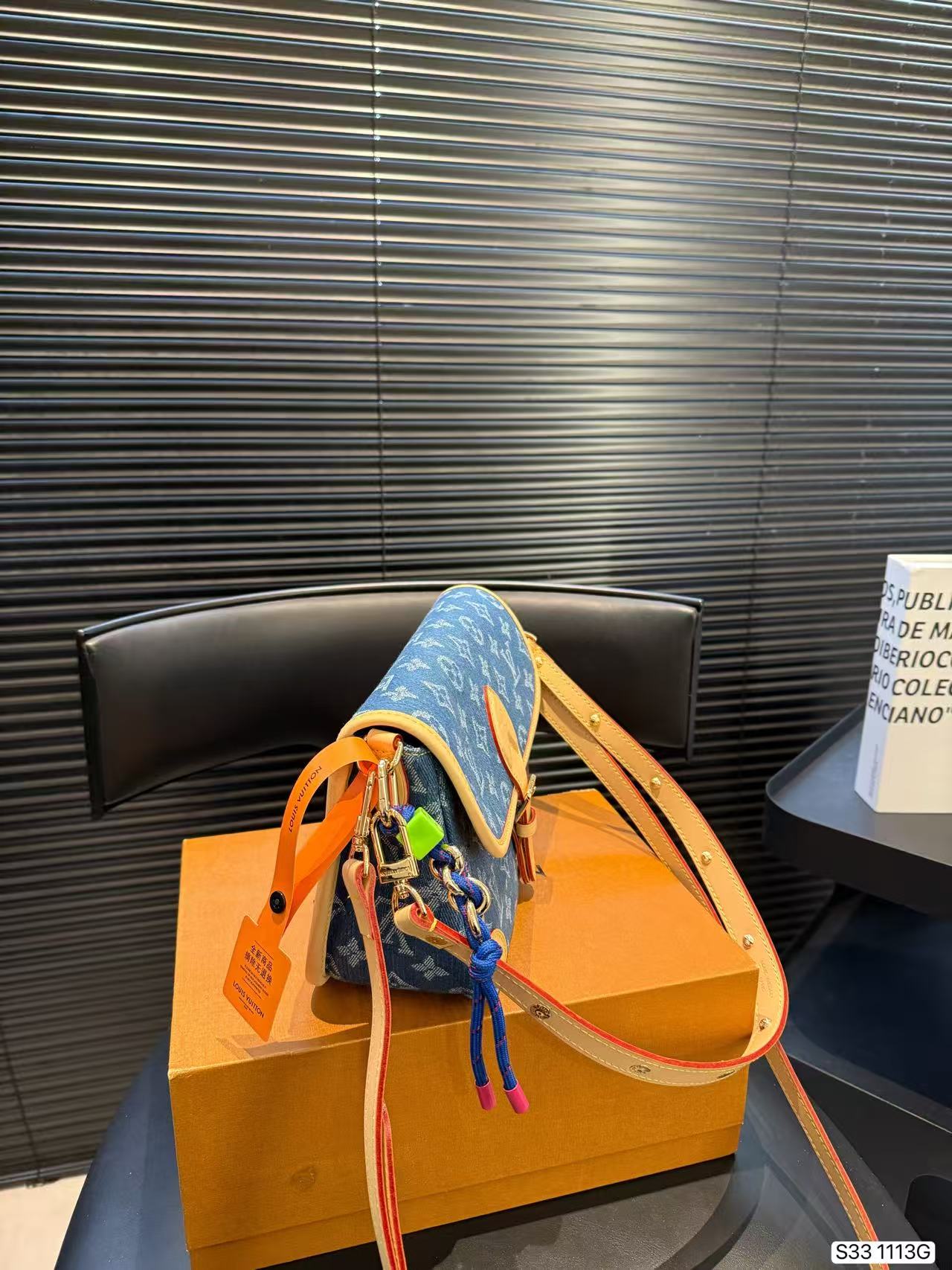 LVジャカードデニムショルダーバッグ【50％割引+送料無料】