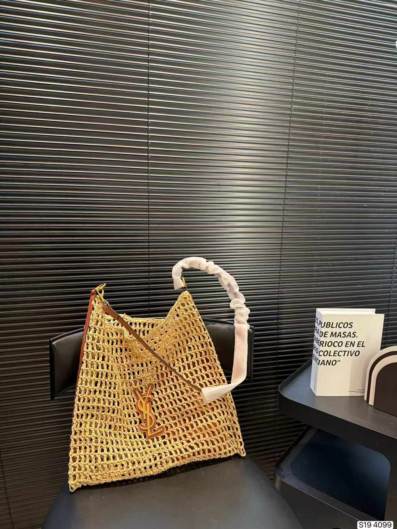 YSL ウーブン トートバッグ【50％割引+送料無料】