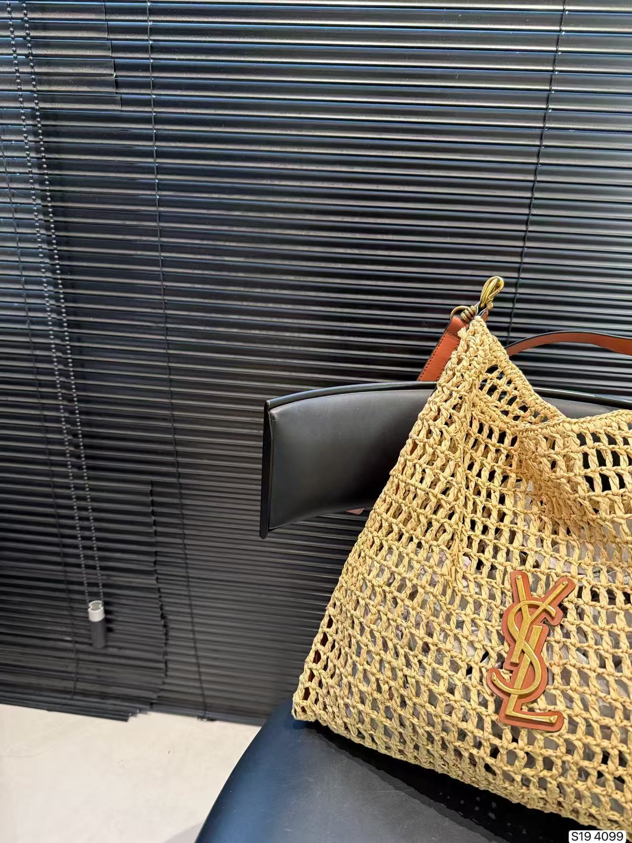 YSL ウーブン トートバッグ【50％割引+送料無料】