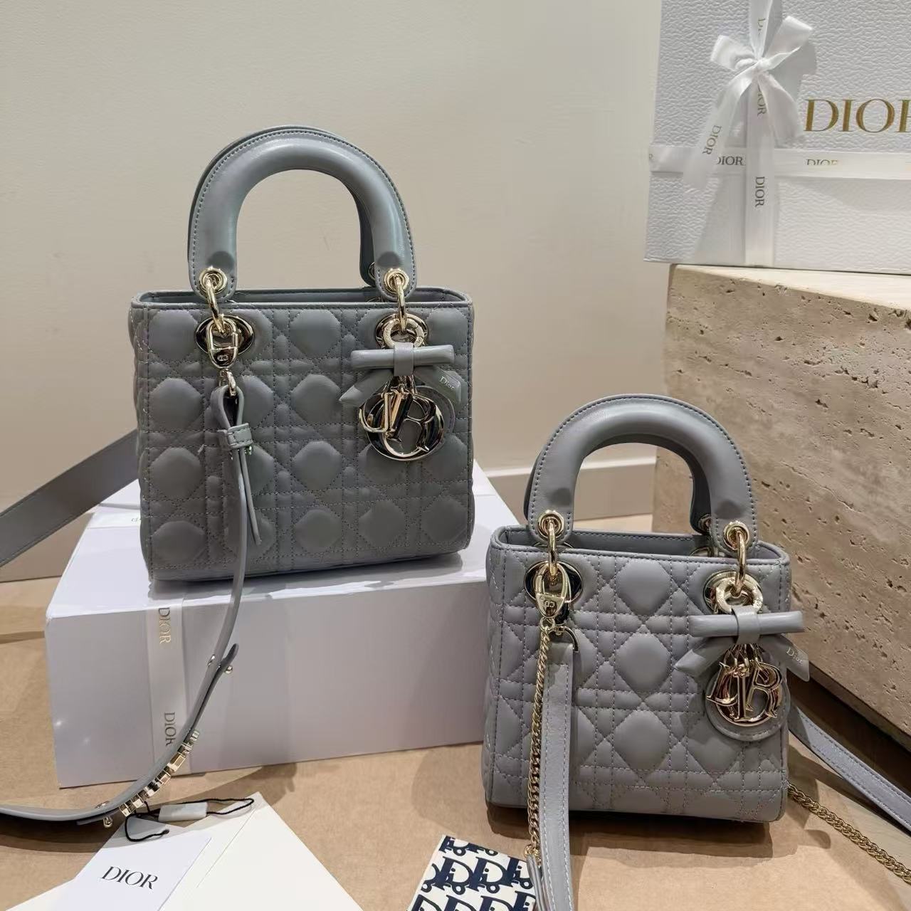 DI0R Ladyシープスキンハンドバッグ【50％割引+送料無料】