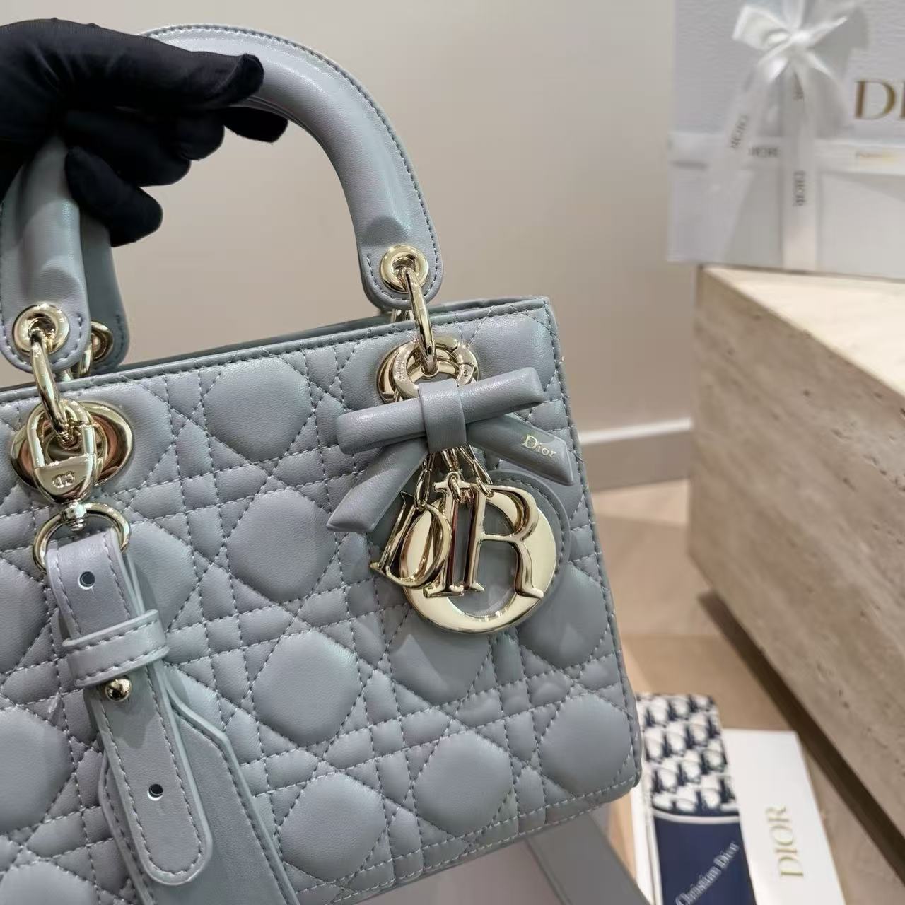 DI0R Ladyシープスキンハンドバッグ【50％割引+送料無料】