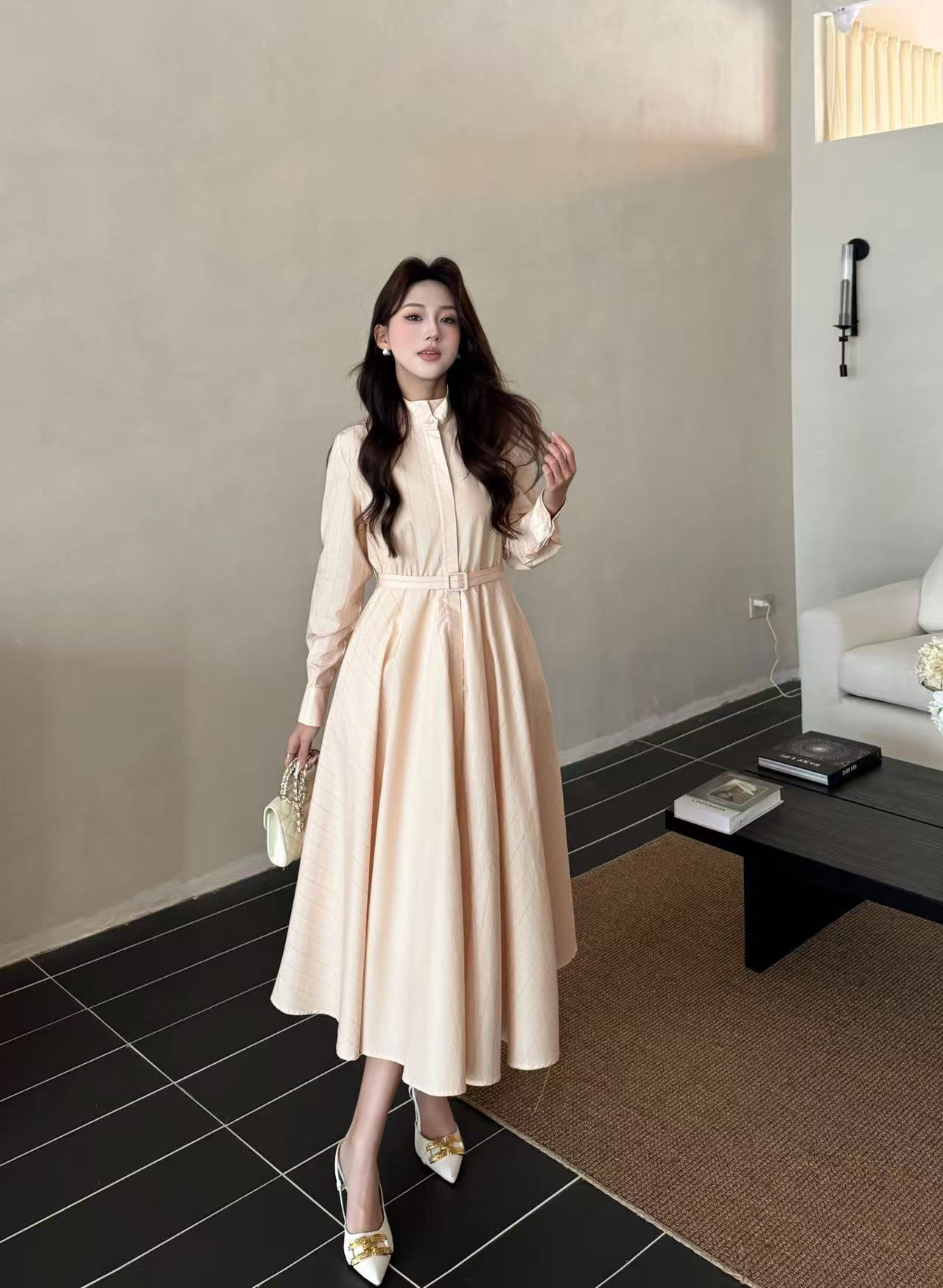 DI0R高品質の長袖ドレス【50％割引+送料無料】