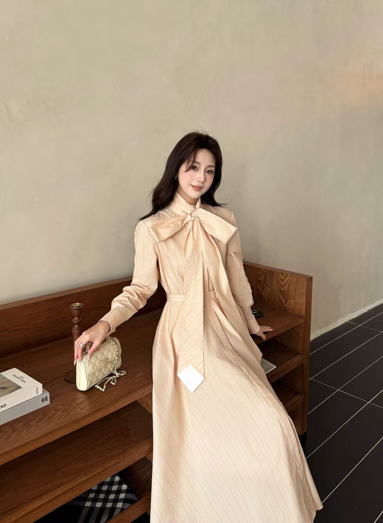 DI0R高品質の長袖ドレス【50％割引+送料無料】