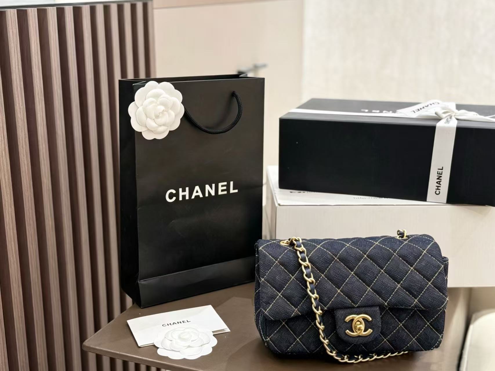 CHANE1 チェーンチェック ショルダーバッグ／クロスボディバッグ【50％割引+送料無料】