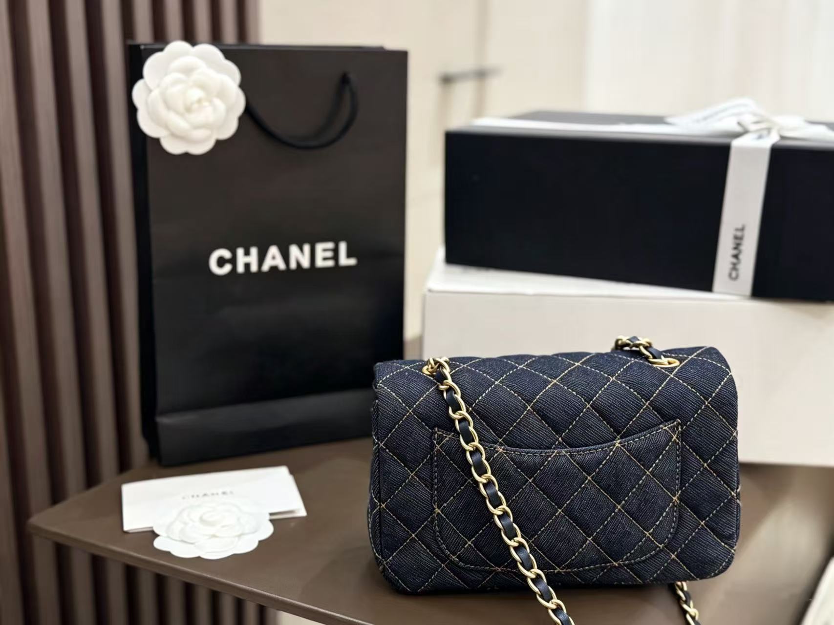 CHANE1 チェーンチェック ショルダーバッグ／クロスボディバッグ【50％割引+送料無料】