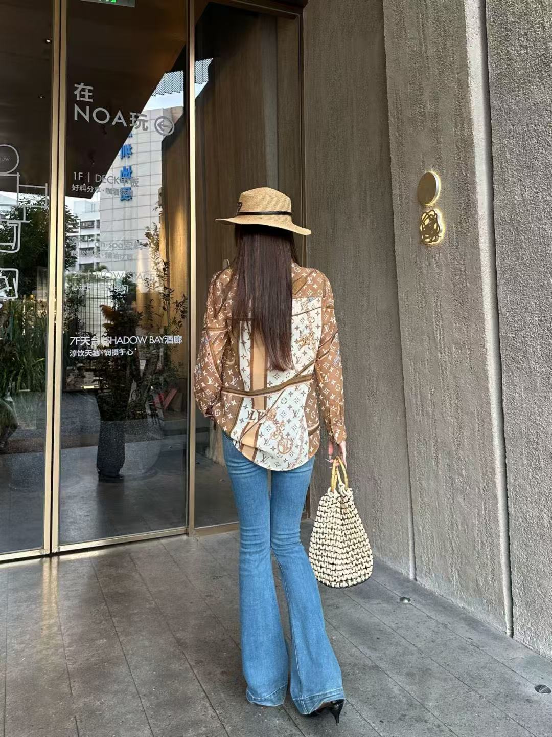 LVプリントシャツ【50％割引+送料無料】