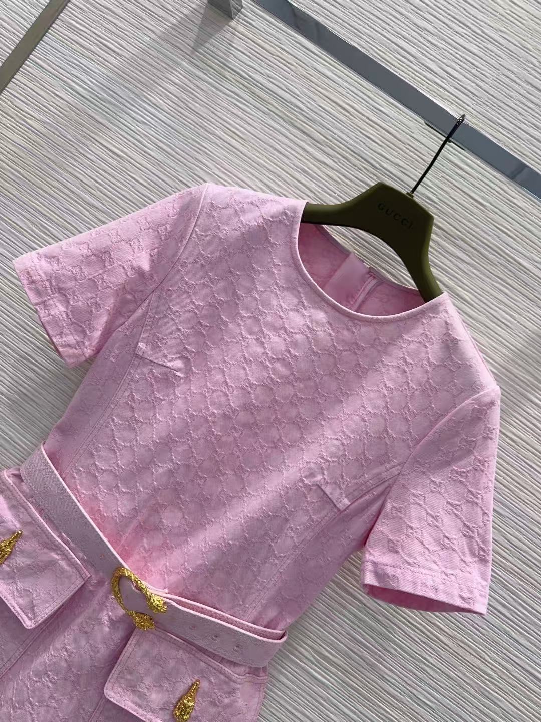 GUCCI ジャカードデニムドレス【50％割引+送料無料】