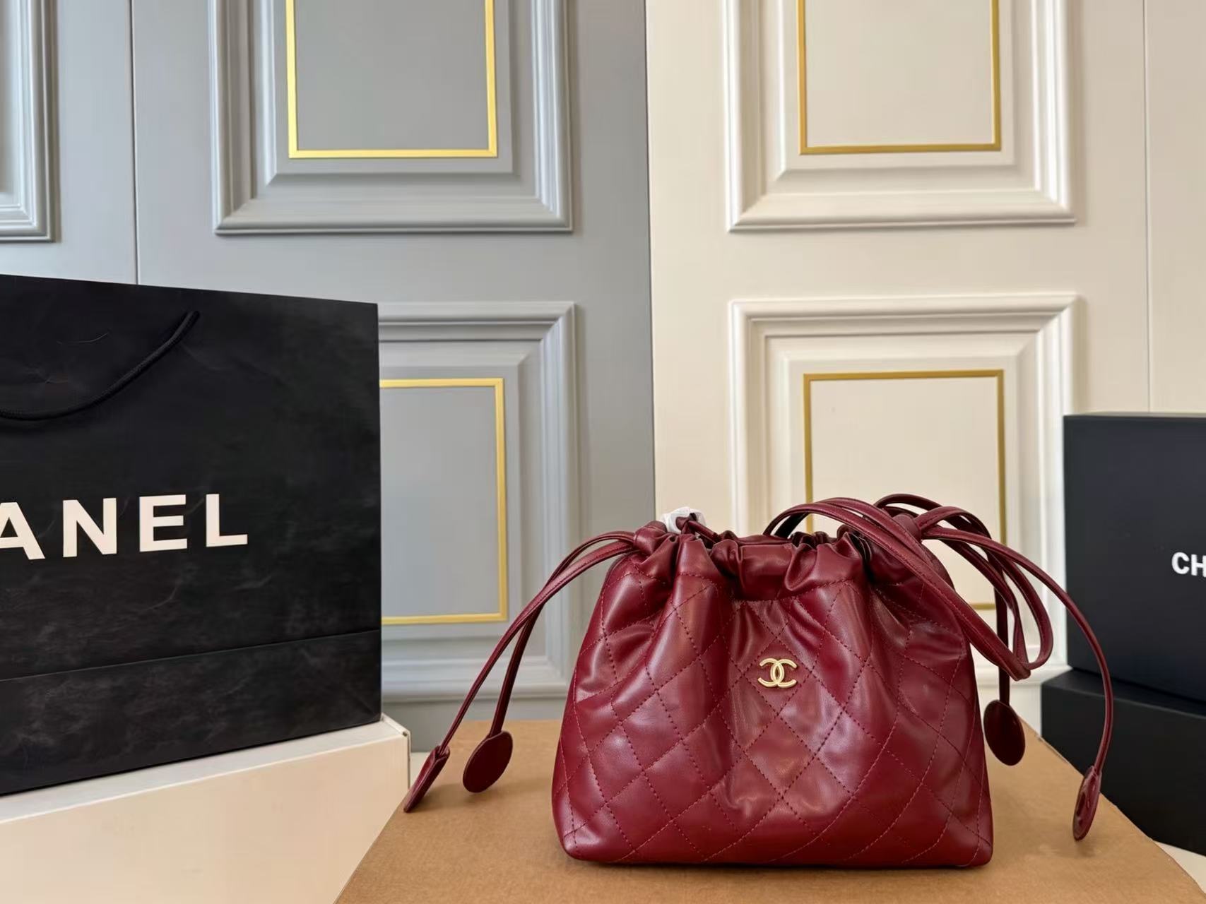 CHANE1 ダブルCアンダーアームバッグ【50％割引+送料無料】