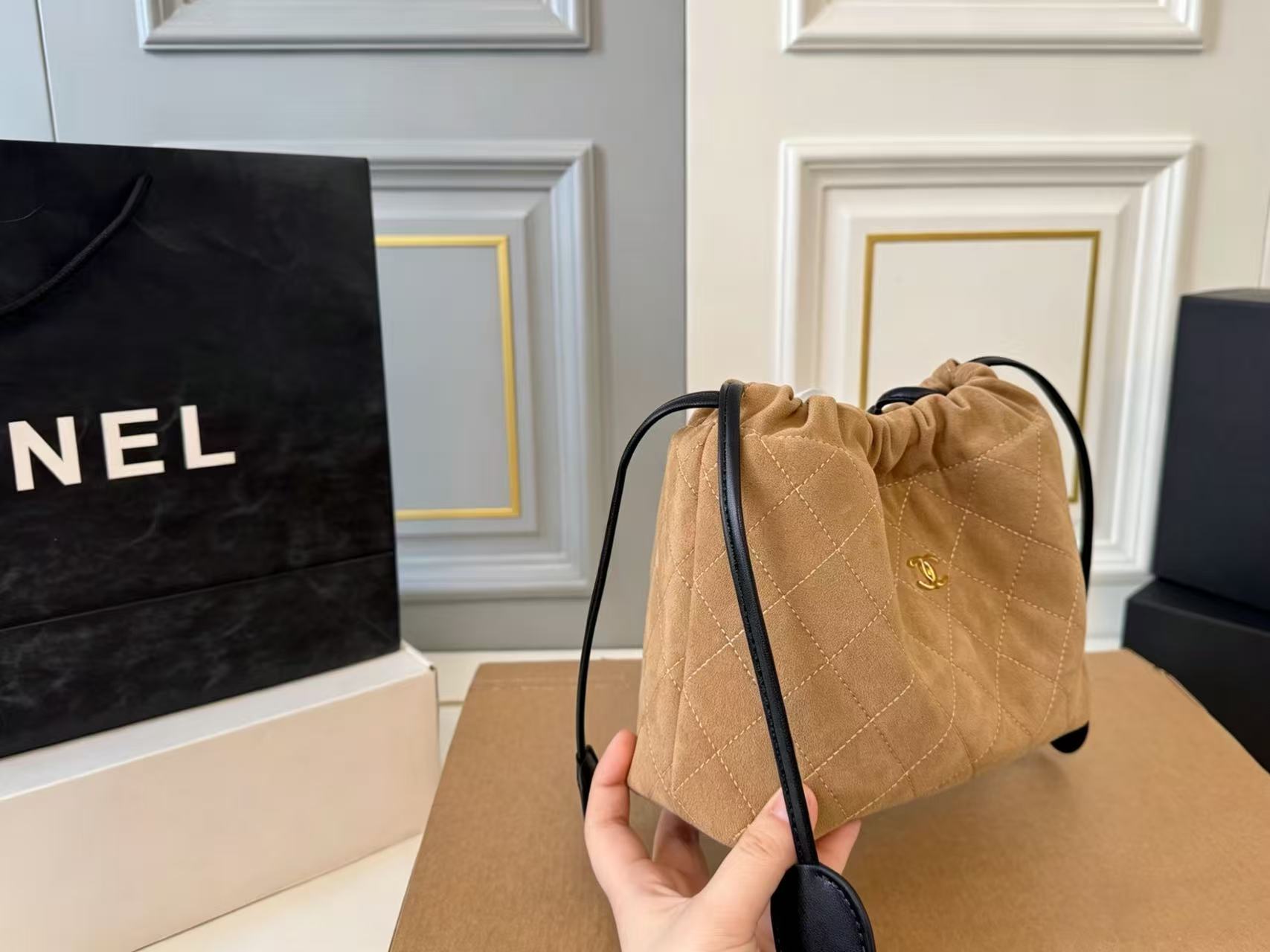 CHANE1 ダブルCアンダーアームバッグ【50％割引+送料無料】