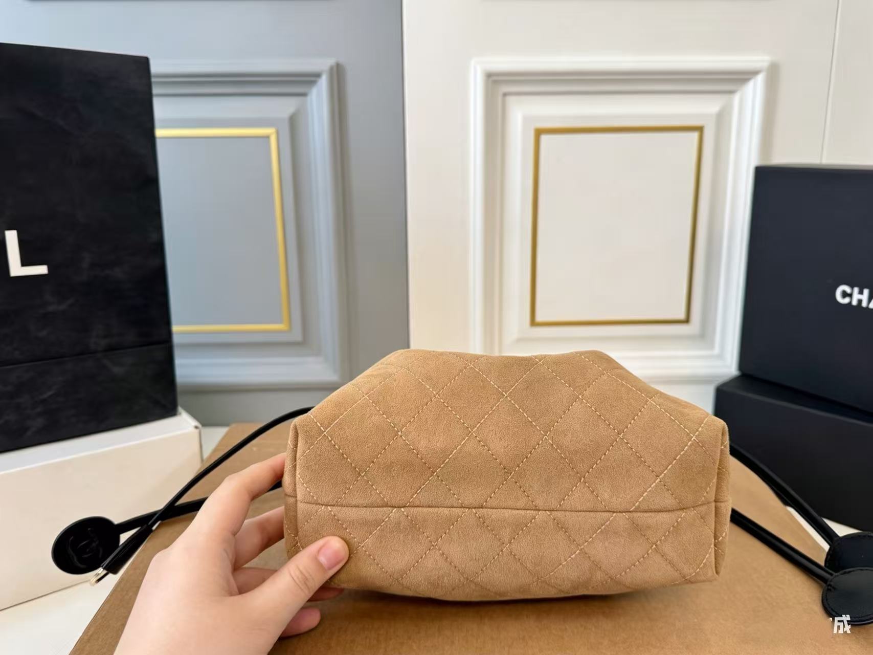 CHANE1 ダブルCアンダーアームバッグ【50％割引+送料無料】