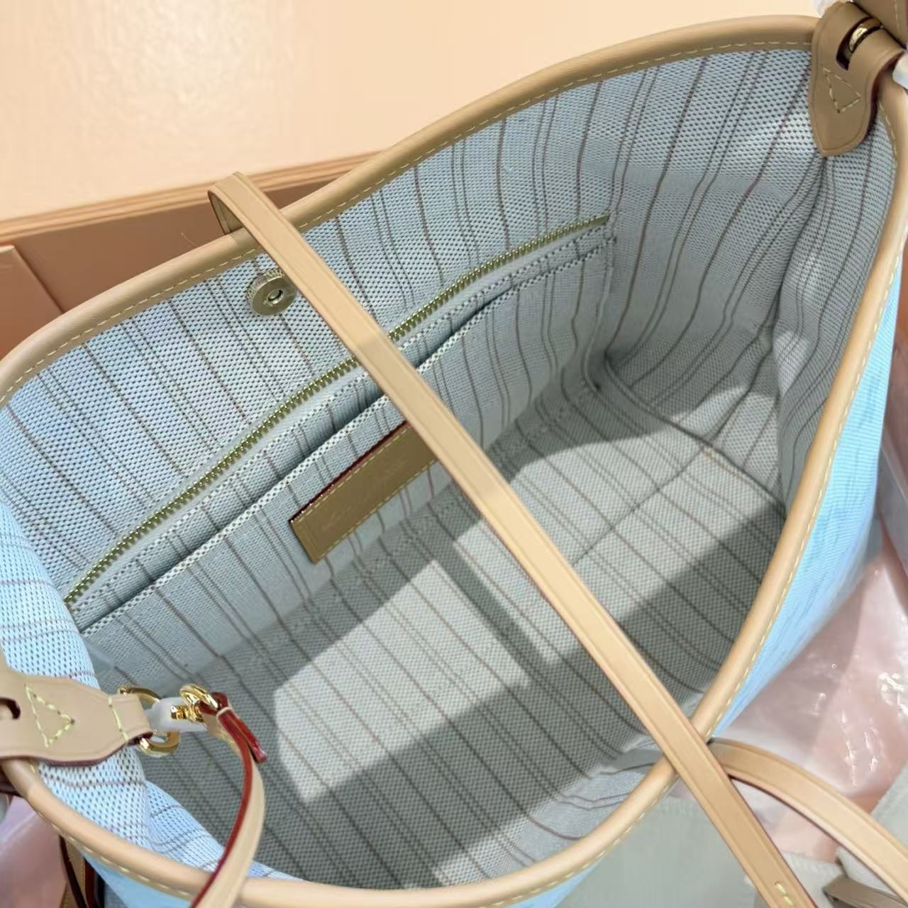 LV Carryallキャンバス地の脇下バッグ【50％割引+送料無料】