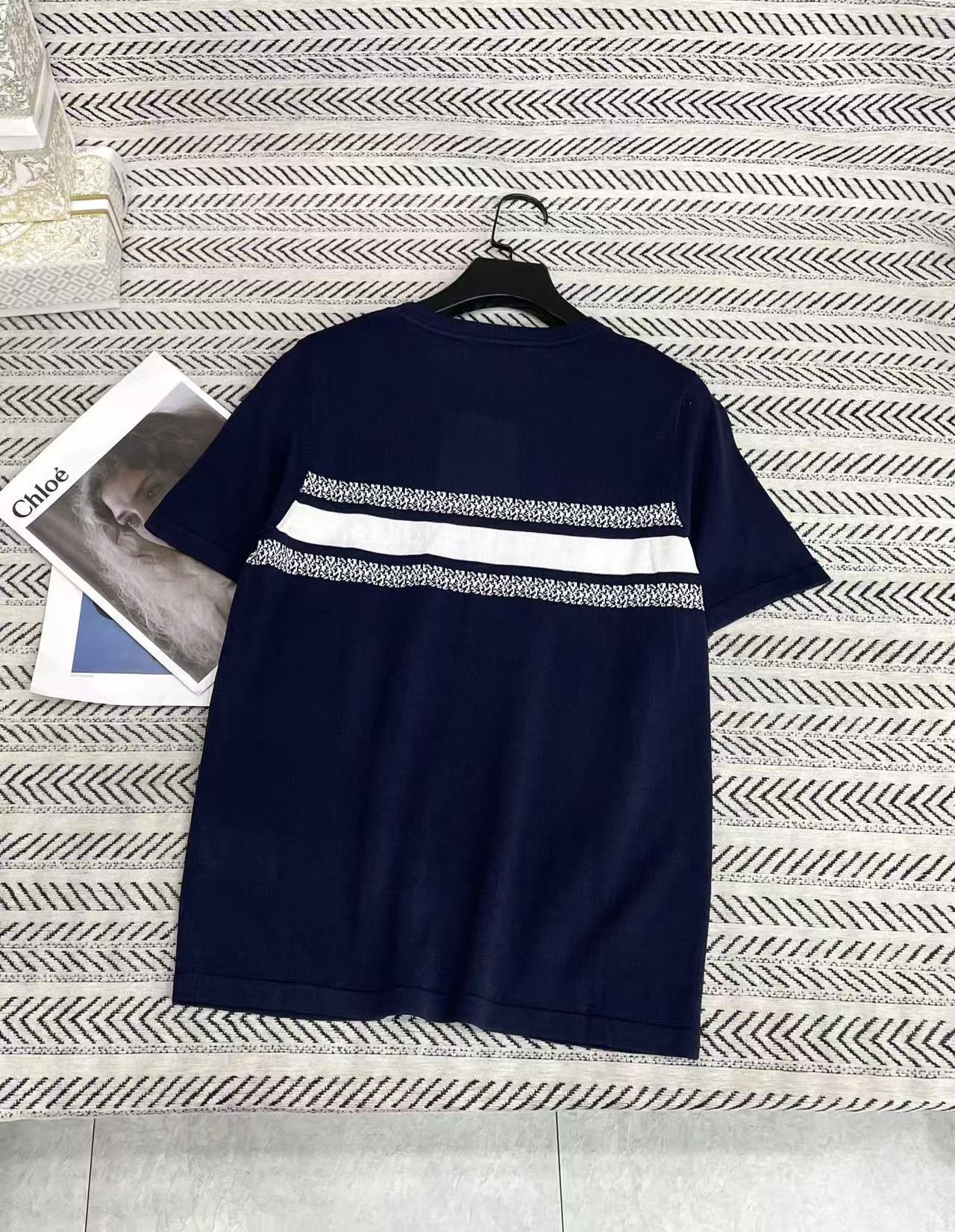 DIOR ウールレターセーターTシャツ【50％割引+送料無料】