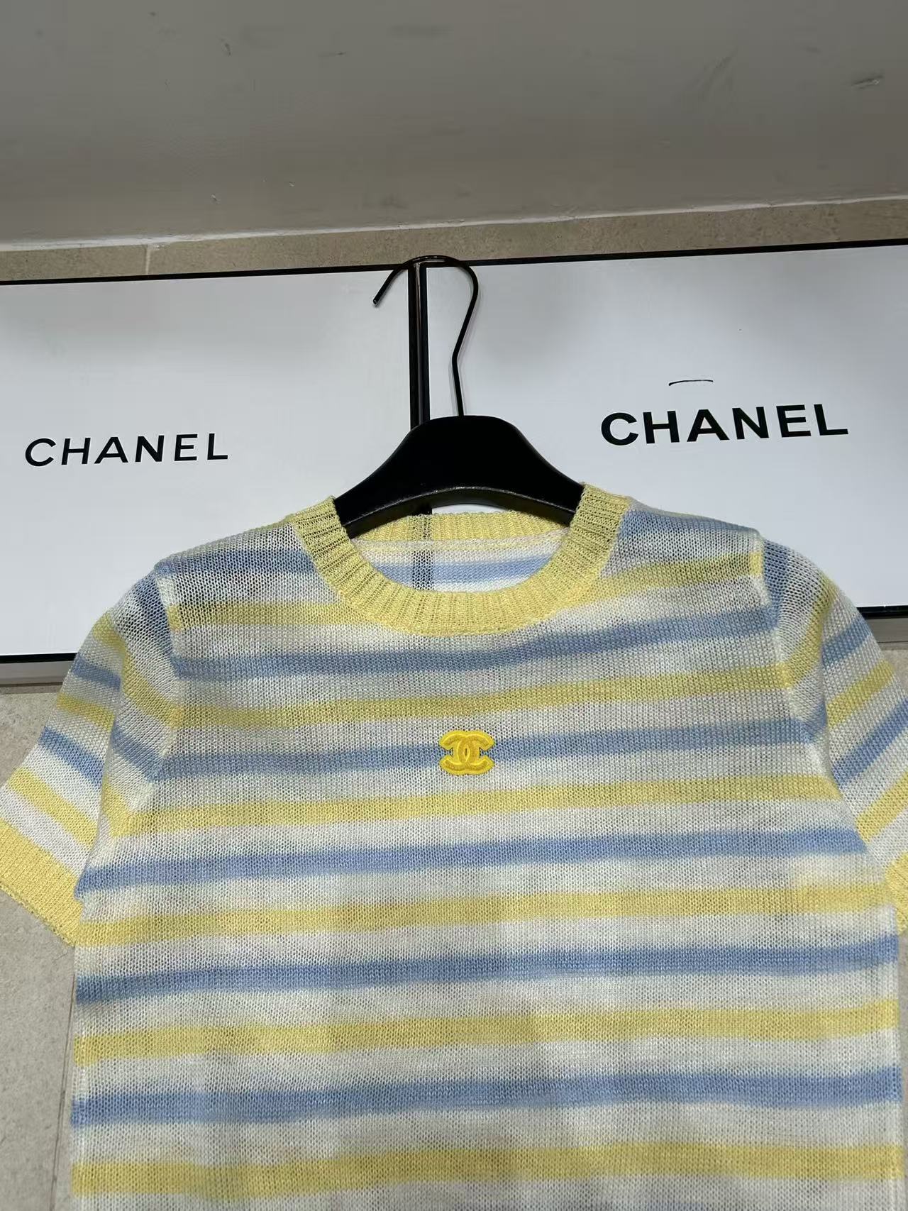 CHANE1 ダブルC ウールセーター【50％割引+送料無料】