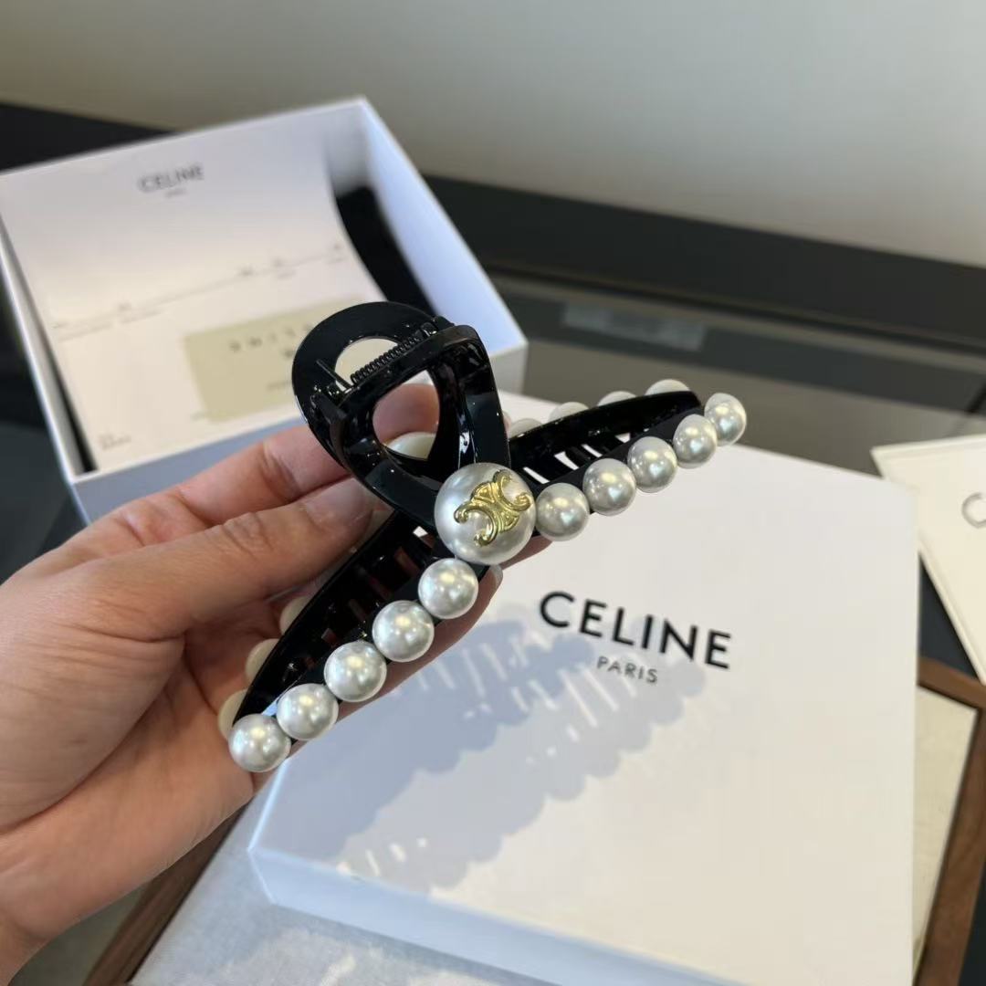 CEL1NE 凱旋門パールヘアクリップ【50％割引+送料無料】