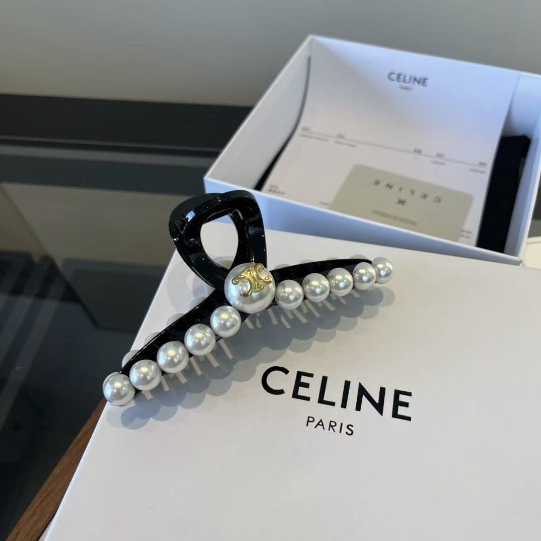 CEL1NE 凱旋門パールヘアクリップ【50％割引+送料無料】