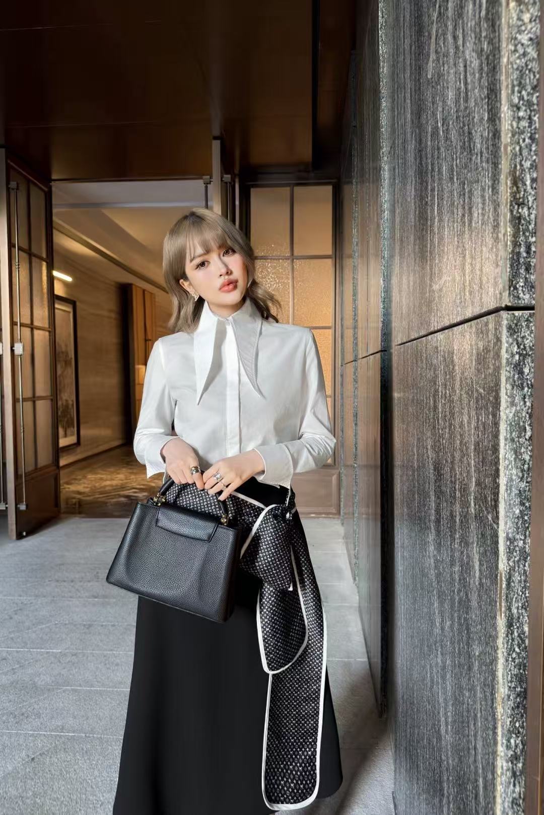 LV シャツ＆スカート 2ピースセット【50％割引+送料無料】