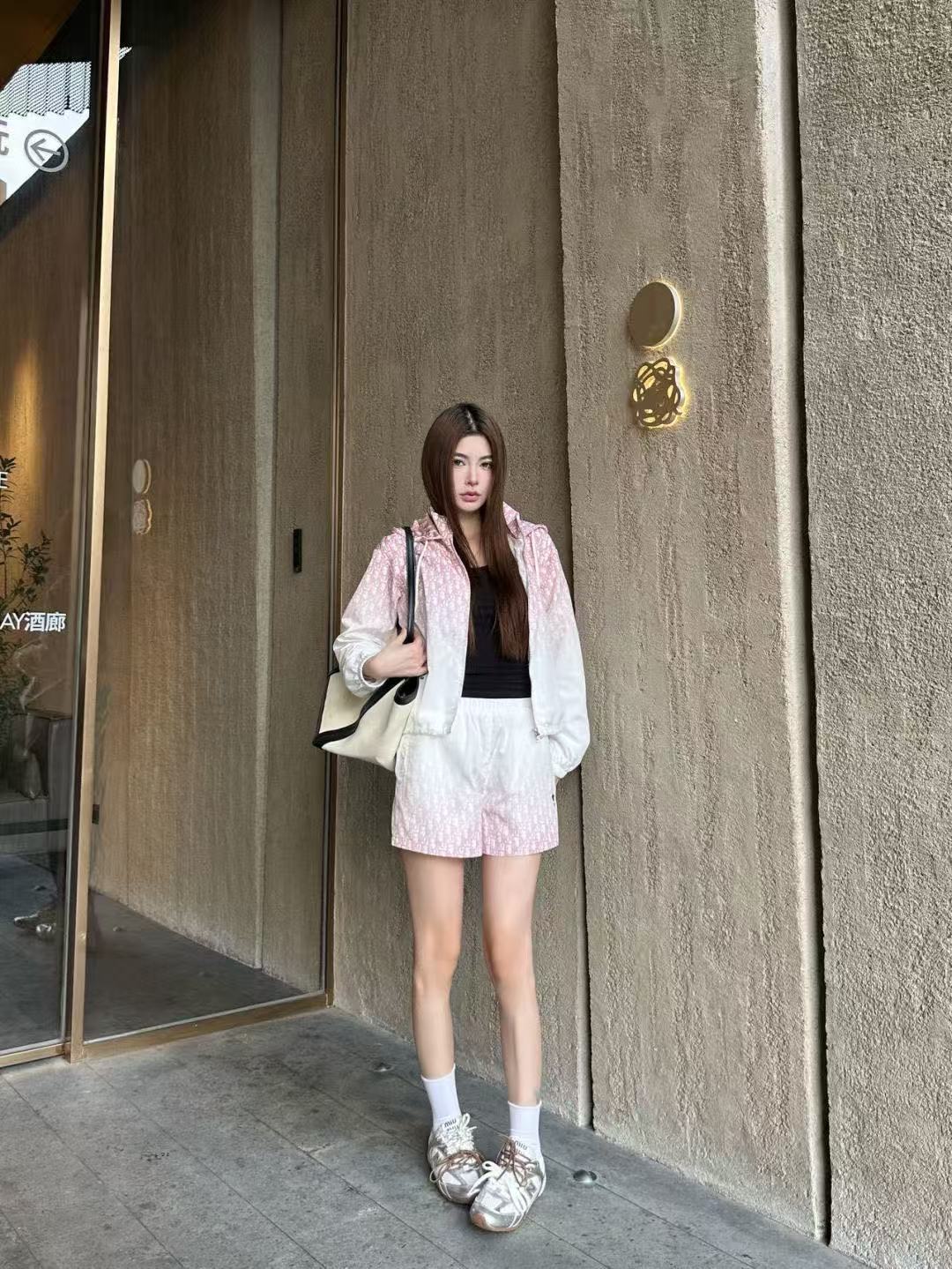 LVプリント 日よけショートパンツ ＋ ジャケット【50％割引+送料無料】