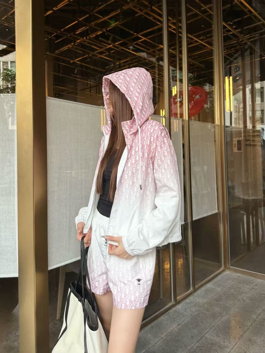 LVプリント 日よけショートパンツ ＋ ジャケット【50％割引+送料無料】