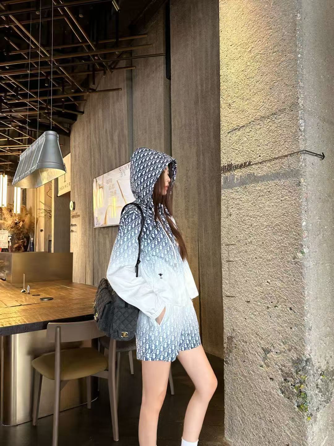 LVプリント 日よけショートパンツ ＋ ジャケット【50％割引+送料無料】