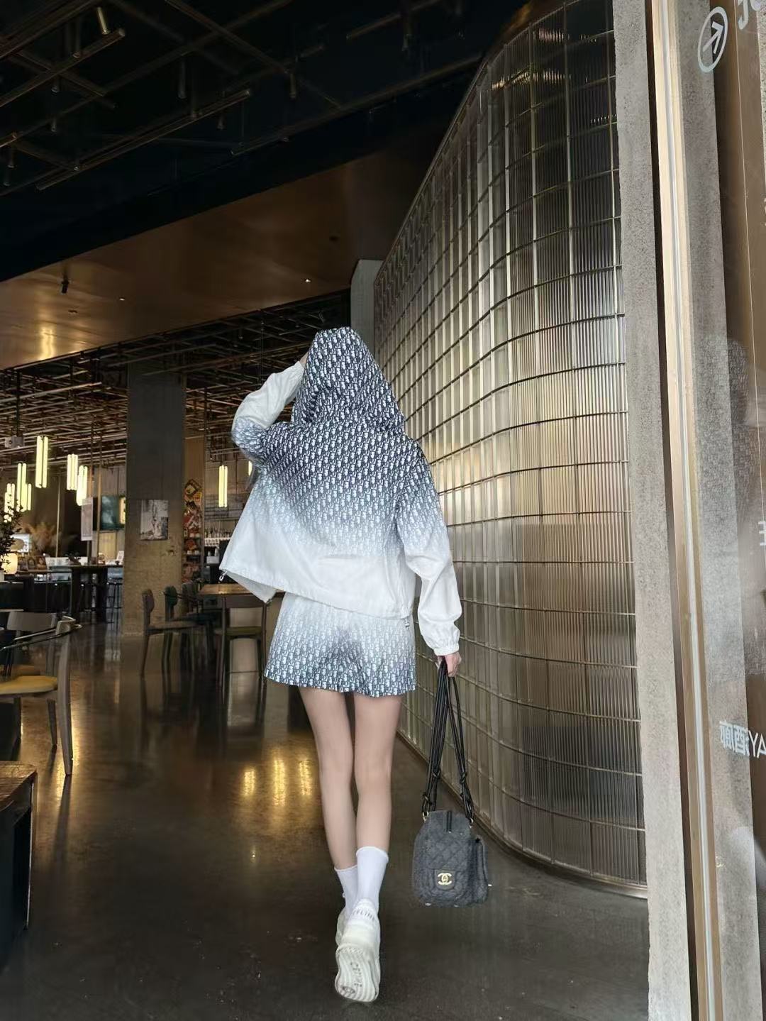 LVプリント 日よけショートパンツ ＋ ジャケット【50％割引+送料無料】